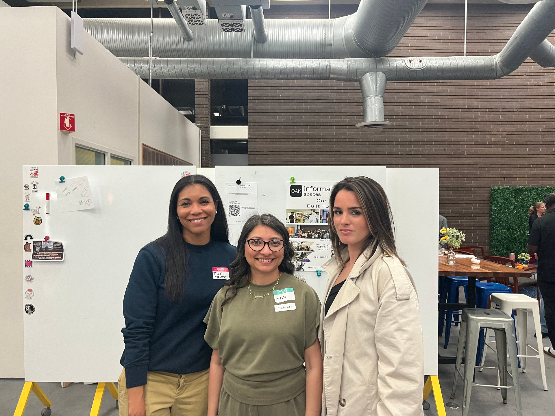 Investors connecting at TheSprintFit Demo Night